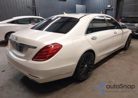 2015 Mercedes-Benz S 550 из США, поврежденный, VIN WDDUG8CB0FA069711